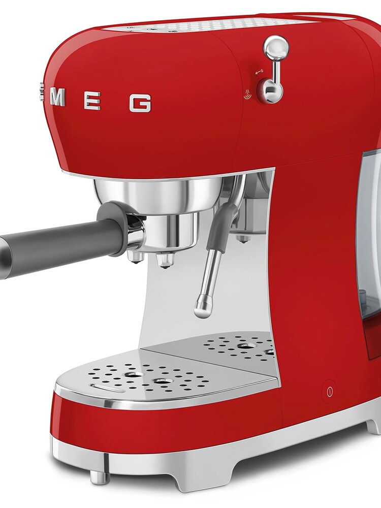 Smeg Red Espresso Coffee Machine - Image 2 of 5