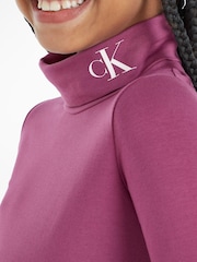 Calvin Klein Kids Pink Roll Neck Top - Image 2 of 2