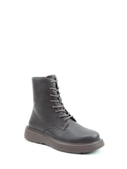 Heavenly Feet Brown Fern Ankle Boots - Image 3 of 6