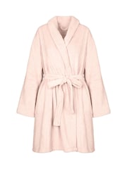 Rozā - Hunkemoller flīsa halāts - Attēls 4 no 5
