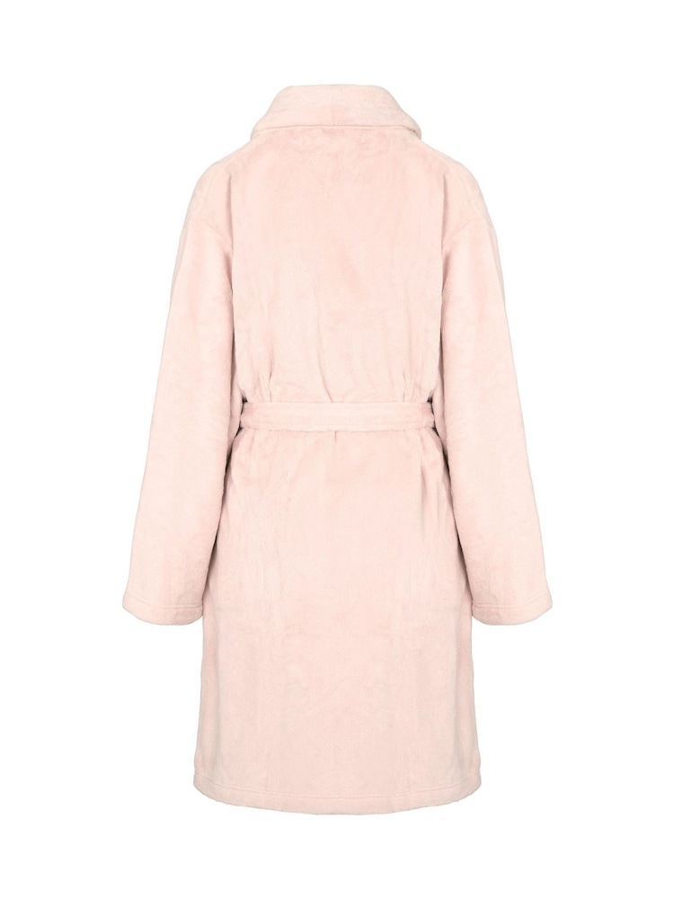 Rozā - Hunkemoller flīsa halāts - Attēls 5 no 5