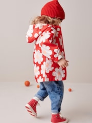 Red Shower Resistant Printed Cagoule (3mths-7yrs) - Image 4 of 11