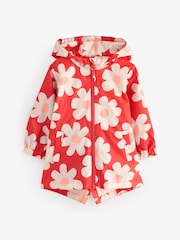 Red Shower Resistant Printed Cagoule (3mths-7yrs) - Image 6 of 11