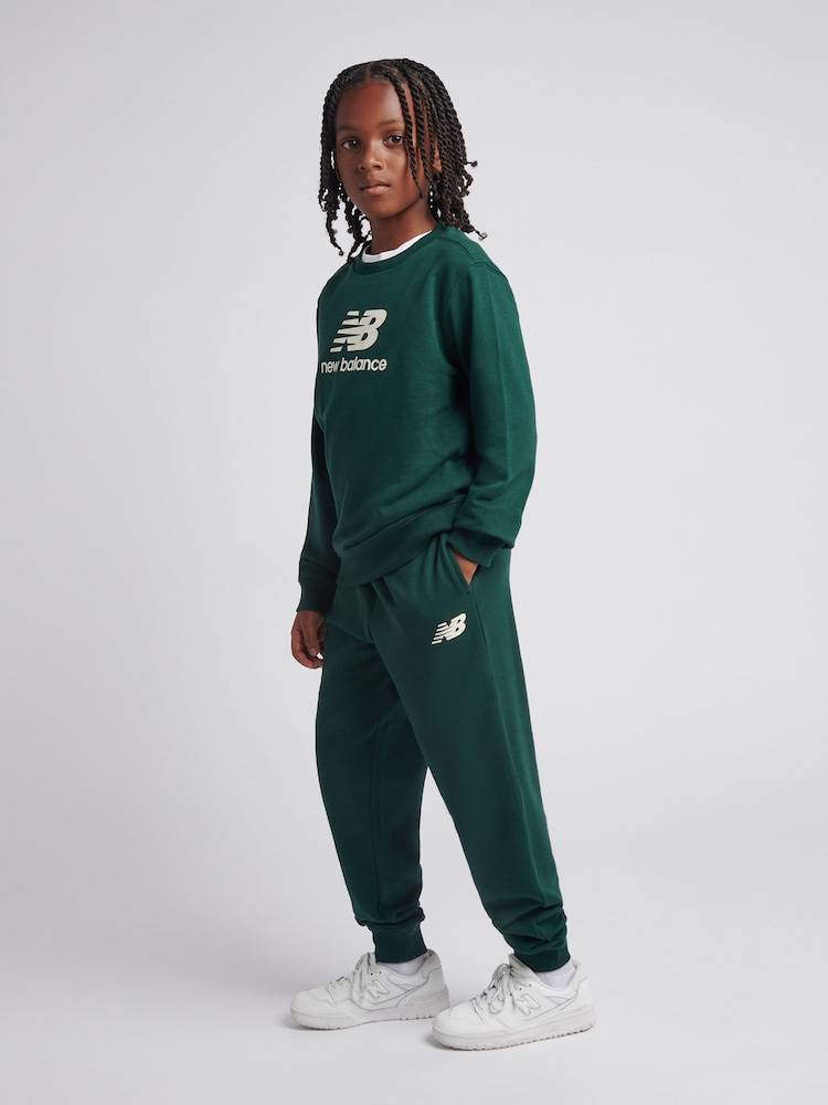 Vert - Ensemble New Balance Col rond à logo empilé FT et Survêtement - Image 2 de 8 Vert - Ensemble New Balance Col rond à logo empilé FT et Survêtement - Image 2 de 8