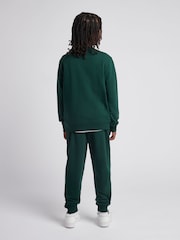 Vert - Ensemble New Balance Col rond à logo empilé FT et Survêtement - Image 3 de 8