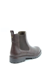 Heavenly Feet Brown Bally Ankle Boots - Image 3 of 6