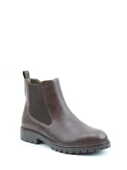 Heavenly Feet Brown Bally Ankle Boots - Image 4 of 6