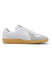 Puma White Army Trainers - Image 1 of 10