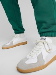 Puma White Army Trainers - Image 10 of 10