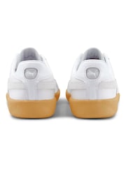 Puma White Army Trainers - Image 2 of 10