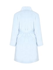 أزرق - Hunkemoller Fleece Bath Robe - Image 5 of 5
