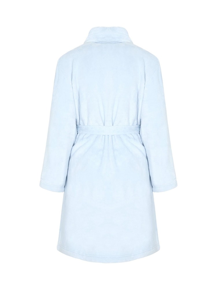 أزرق - Hunkemoller Fleece Bath Robe - Image 5 of 5 أزرق - Hunkemoller Fleece Bath Robe - Image 5 of 5