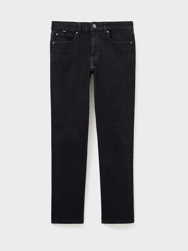 Crew Clothing Black Straight Jeans - Image 6 of 6