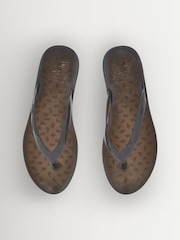 Ancient Greek Sandals Black Jelly Flip Flop - Image 4 of 4