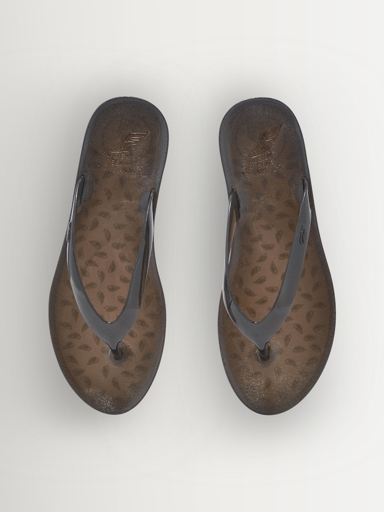 Ancient Greek Sandals Black Jelly Flip Flop - Image 4 of 4