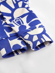 Cobalt Blue Dino Baby 100% Cotton Sleepsuits 3 Pack (0mths-3yrs) - Image 8 of 9