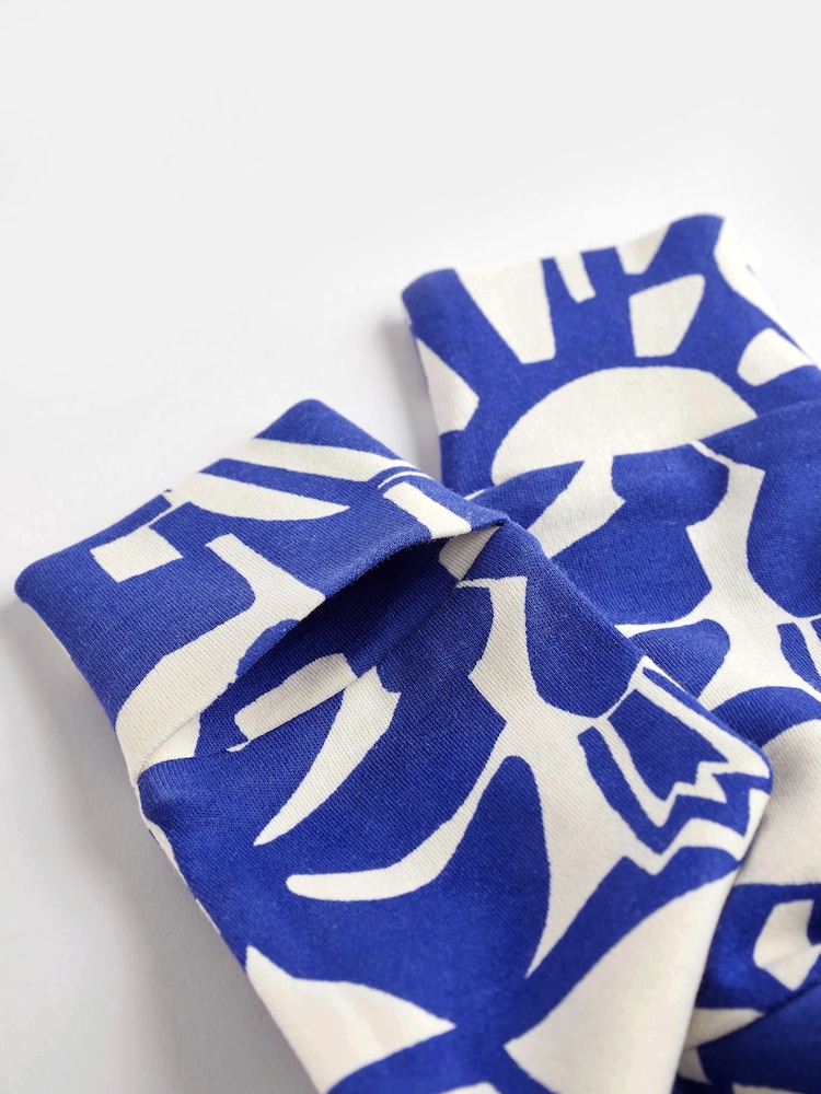 Cobalt Blue Dino Baby 100% Cotton Sleepsuits 3 Pack (0mths-3yrs) - Image 9 of 9 Cobalt Blue Dino Baby 100% Cotton Sleepsuits 3 Pack (0mths-3yrs) - Image 9 of 9