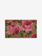 Pink Rose Print Doormat - Image 5 of 7