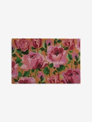 Pink Rose Print Doormat - Image 6 of 7