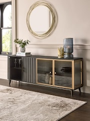 Grey Ezra Glass Lit Sideboard - Image 5 of 12