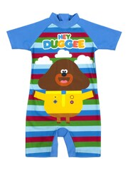 Vanilla Underground Blue Hey Duggee Licensing Boys Short Sleeve Swimsuit - Image 3 of 6