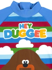 Vanilla Underground Blue Hey Duggee Licensing Boys Short Sleeve Swimsuit - Image 4 of 6