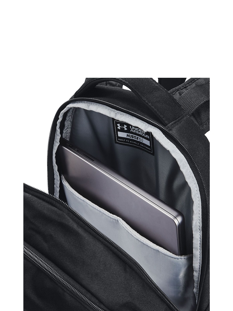 Negro - Mochila Hustle 5 de Under Armour - Imagen 9 de 9
