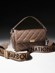 Barbour® International Soho Quilted Cross-Body Bag - Image 1 of 9
