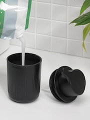 ReBorn Graphite Black Soap Dispenser & Toothbrush Holder Bundle - Image 2 of 6