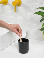 ReBorn Graphite Black Soap Dispenser & Toothbrush Holder Bundle - Image 5 of 6