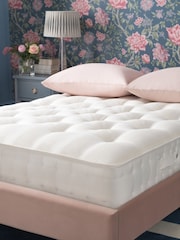 Laura Ashley White Addington Pocket Sprung Medium Mattress - Image 1 of 4