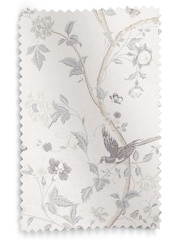 Laura Ashley Dove Grey Summer Palace Made to Measure 100% Cotton Roman Blinds - Image 6 of 6