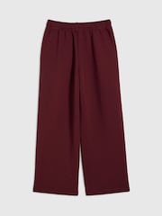 River Island Red Premium Wide Leg Joggers - Image 2 of 4
