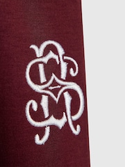 River Island Red Premium Wide Leg Joggers - Image 3 of 4