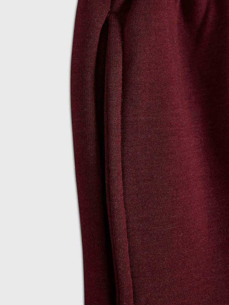 River Island Red Premium Wide Leg Joggers - Image 4 of 4
