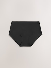 Black Midi No VPL Comfort Knickers 3 Pack - Image 2 of 4