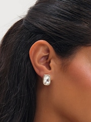 Jon Richard Gold Plated And Crystal Clip Earrings - Image 1 of 3