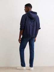River Island Blue Slim Fit Washed Jeans - Image 2 of 4