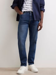 River Island Blue Slim Fit Washed Jeans - Image 3 of 4