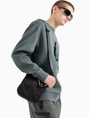 Armani Exchange Messenger Cross-Body Black Bag - Image 1 of 6
