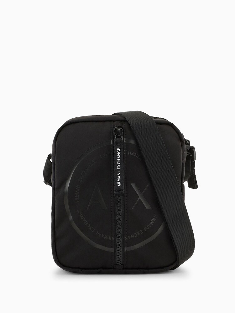 Armani Exchange Messenger Cross-Body Black Bag - Image 2 of 6