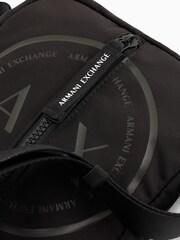 Armani Exchange Messenger Cross-Body Black Bag - Image 5 of 6