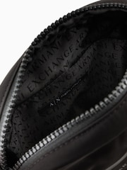 Armani Exchange Messenger Cross-Body Black Bag - Image 6 of 6