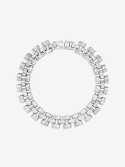 Jon Richard Silver Tone Gate Chain Bracelet - Image 1 of 1