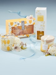 Yellow White Jasmine Large Scented Candle - Image 4 of 4