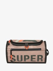 Superdry Deep Beige Slub Tarp Wash 100% Cotton Bag - Image 1 of 5