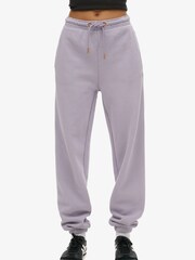 Superdry Brassica Lilac Essential Logo Cuff Joggers - Image 2 of 6