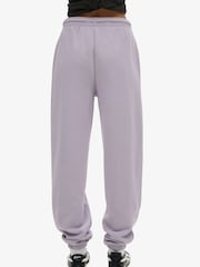 Superdry Brassica Lilac Essential Logo Cuff Joggers - Image 3 of 6