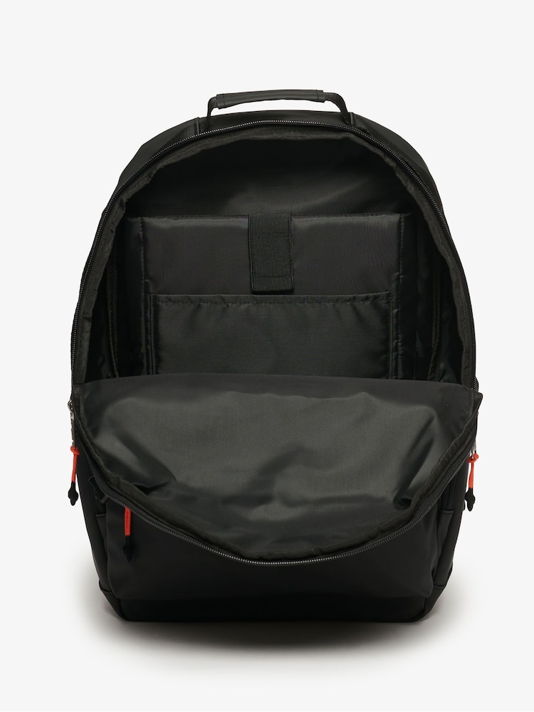 Superdry Black 100% Cotton Tarp Utility Backpack - Image 5 of 8
