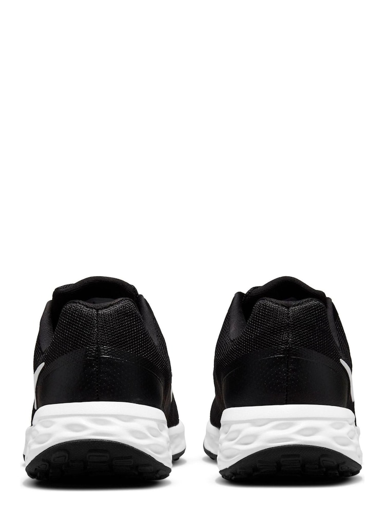 Nike Black Revolution 6 Running Trainers - Image 4 of 10
